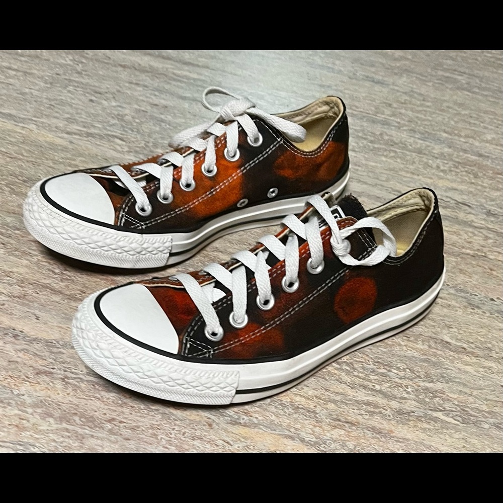 Converse All Star Unisex tie dye brown sneakers - Picture 5 of 16